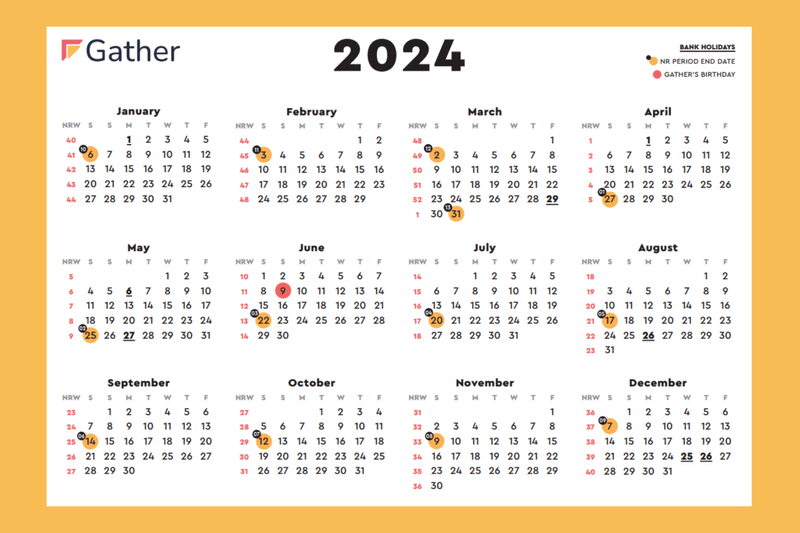 The 2024 Rail Calendar